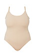 Body Smart Thong Bodysuit Beige