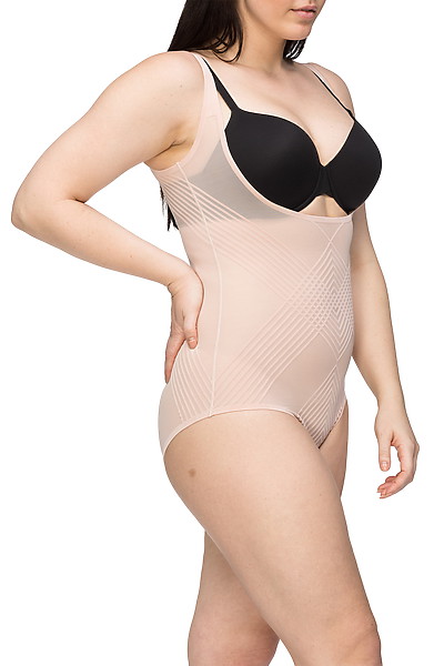 Body Perfection Under Bust Bodysuit Nancy Ganz Shapewear 