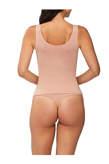 BODY BY NANCY GANZ 03310 Nude/Tan Slimmers Camisole Shaping Tank Top  Shapewear L $7.49 - PicClick