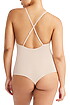 Sheer Infinity Body Suit Warm Taupe