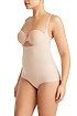 Revive Smooth Underbust Bodysuit Warm Taupe