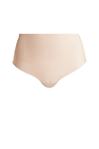 No VPL Waisted Thong Warm Taupe
