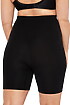 Bamboo Essentials Maternity Thigh Shaper Short Black Back