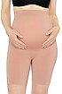 Bamboo Essentials Maternity Thigh Shaper Short Mahogany Front