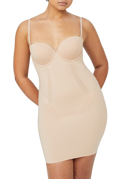 Ultimate Backless Strapless Slip Warm Taupe