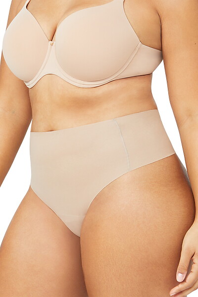 Body Smart Waisted Thong Beige