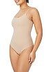 Body Smart Thong Bodysuit Beige