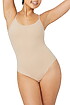 Body Smart Thong Bodysuit Beige