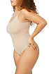 Body Smart Thong Bodysuit Beige