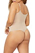 Body Smart Thong Bodysuit Beige